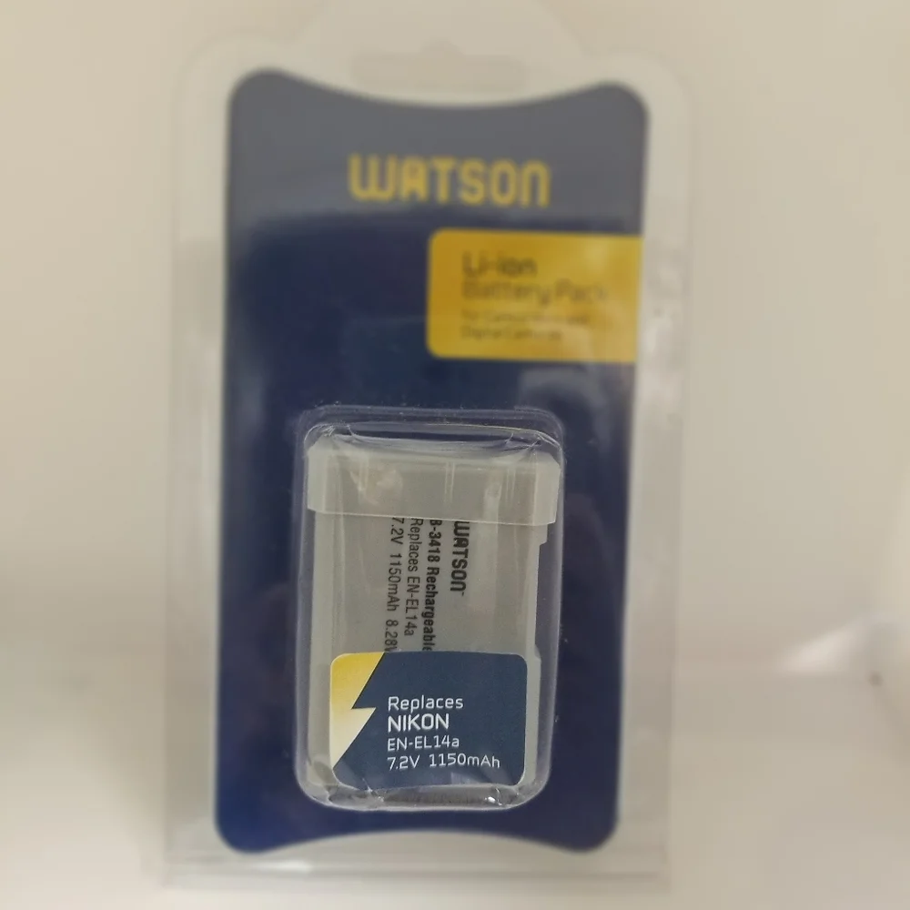 NWTS Gray Watson EN-EL14A Lithium-Ion Compatible Battery Pack (7.2V, 1150mAh)